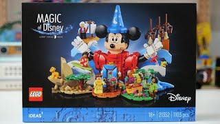 LEGO Ideas 21352 Magic of Disney - LEGO Speed Build Review