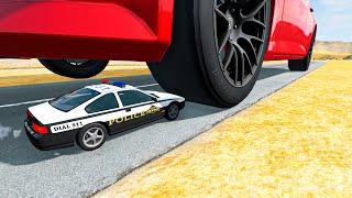 Satisfying cars vs Huge wheel crashes - SN2 #637 | BeamNG drive Live