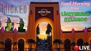 LIVE: UNIVERSAL STUDIOS Orlando Florida | WICKED Store Opens | First People In The Park! #universal