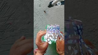 How To Make Beautiful Cap  From Plastic Botle #shorts #ytshorts #Drawing Art and craft by W.B