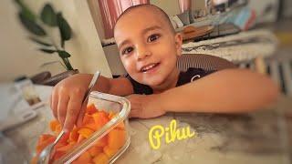 Pihu Sara papaya khagayi  Pihu cute moments || Pihu and Rasbhari Moments ||