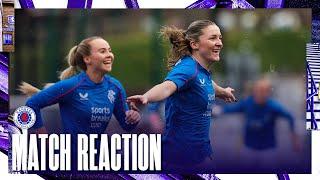 REACTION | Chelsea Cornet | Celtic 2-3 Rangers Women