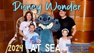 Disney Wonder Alaskan Cruise 2024: Day 2: At Sea