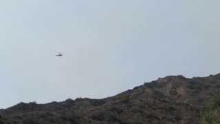 LA Fire Spotter Helicopter Glendale Mountains California 2014 06 22 108