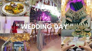 VLOG 1: Wedding day VLOG حفل زفاف مغربي  حضرت لعرس صديقتي