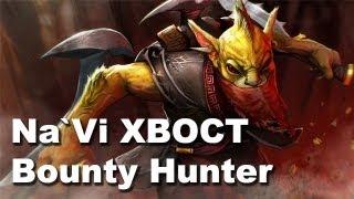 Dota 2 Na'Vi XBOCT Bounty Hunter gameplay