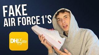 I BOUGHT FAKE AIR FORCES FROM DHGATE