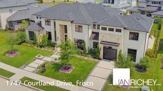 Luxury Home Tour in Frisco, Texas  ~ 4k Video Tour