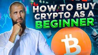 How to BUY cryptos IF YOU'RE A NOVICE sitting AT HOME in 10 minutes?