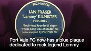 Tony Iommi unveils Blue Plaque for Lemmy