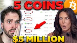 URGENT Bitcoin News Update (5 Crypto Coins To Buy Now Before $100k BTC?)