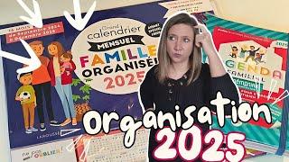 ORGANISATION 2025 | AGENDA | CALENDRIER FAMILLE ORGANISÉE