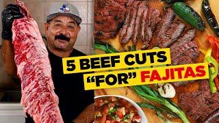 FAJITA FEST: The 5 BEST Cuts of Beef for Fajitas (Traditional & Regional Favorites)