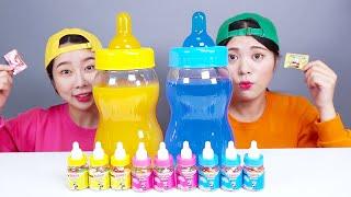 Big Bottle candy jelly DONA Mukbang