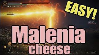 Easy Malenia Cheese Elden Ring using Frenzied Burst