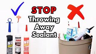 Say Goodbye To Wasted Sealant And Adhesive Tubes – Use Every Last Drop!