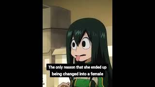 Did you know this about "Tsuyu in MHA"...  #anime