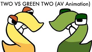 2 Battle: Two Vs Green Two (AV Animation)