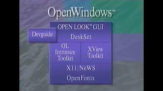 SUN "OPEN LOOK: The Case is Clear" - VHS 1990 (PWJ240)