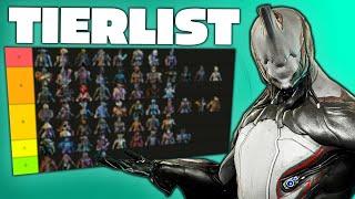 The ULTIMATE Warframe Tierlist 2025