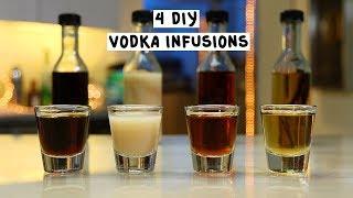 Four DIY Vodka Infusions