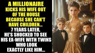 A BILLIONAIRE Left His Lover For Being INFERTILE...but When He Met Her Again, He Was SHOCKED When...