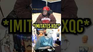 Kai Cenat Reacts To XQC Getting Imitated In A COD Game! 