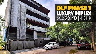 4 BHK Builder Floor in DLF Phase 1 | DLF Floors | Luxury Duplex Floor