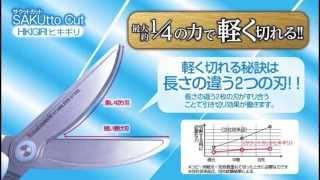 「サクットカットヒキギリ」ご紹介動画【ナカバヤシ株式会社】