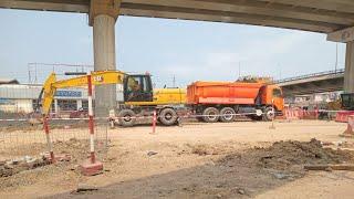 Awesome Footage! 3 Tier Amasaman Rd Interchange Project & China Mall Footbridge Progressing Steadily