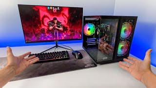 PC GAMER COMPLETO BARATO QUE RODA DE TUDO COM NOVO 5600GT