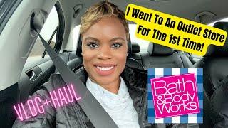 I Went To A Bath And Body Works Outlet Store For The 1st Time! [Vlog+Haul]