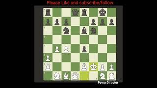 Chess back to back fork by pawn & knight #chess #shortvideos