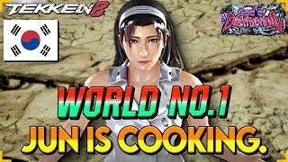 Unbeatable JUN KAZAMA: PTJ Is Cooking In Tekken 8! High Level Gameplay