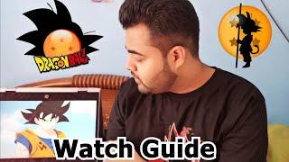 How to watch Dragon Ball series in the correct order.  WatchGuide#1