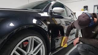 AUDI RS4 DETAILING - ENHANCEMENT DETAIL WITH ODK WAX PROTECTION