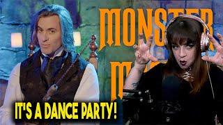 Lauren Reacts! *DANCE PARTY!* MONSTER MASH | Low Bass Singer Cover | Geoff Castellucci