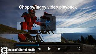 Repair Choppy and Jerky Video | Video Repair Guide | Rescue Digital Media