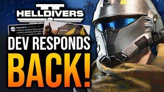 Helldivers 2 - Dev Speaks on Backlash! Secrets & Mission News!