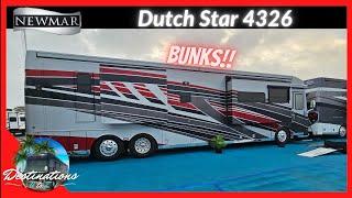 TOUR and WALK THROUGH of Newmar DUTCH STAR 4326 | Hershey RV Supershow