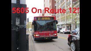 NeoplanDude | Pittsburgh PAT 2008 Gillig Advantage #5605 On Route 12, To Downtown Pittsburgh!