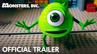 MONSTERS INC Movie Trailer Reimagined by AI in LEGO | Runway Gen 3