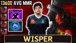  Wisper AXE Offlane Gameplay 7.37e  Wisper Perspective - Full Match Dota 2