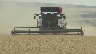 Rostselmash Torum 770 combine demo in Germany + NO MUSIC