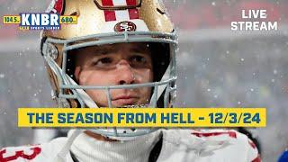 49ers RBs Christian McCaffrey & Jordan Mason placed on IR | KNBR Livestream | 12/3/24