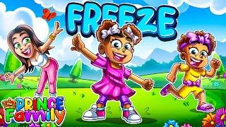 Party Freeze Dance Song | The Prince Family | Kids Songs + Nursery Rhymes