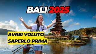 GUIDA DI VIAGGIO per esplorare BALI - Tutto quello che devi sapere