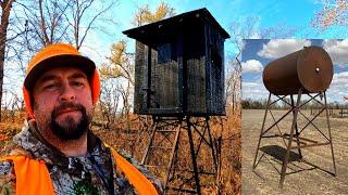 Barrel Stand Hunting Blind Tour