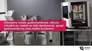 Meble gastronomiczne projektowanie kuchni sprzęt gastronomiczny Rzeszów Qchnia Project