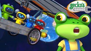 Space Rescue!  | Gecko's Garage  | Cartoons For Kids | Toddler Fun Learning